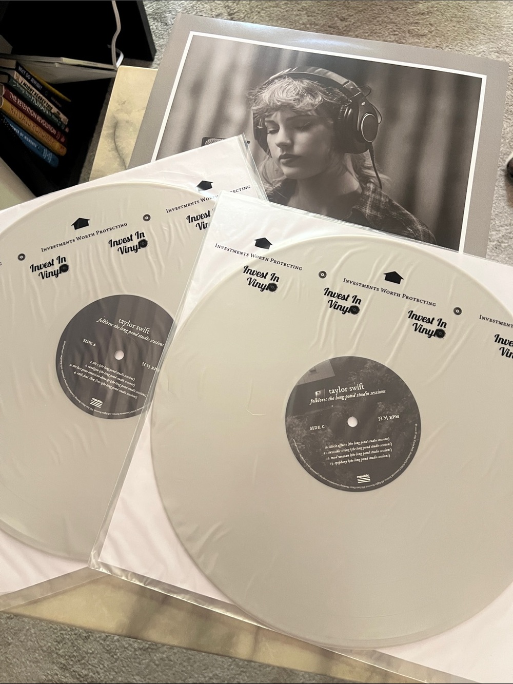 Taylor Swift Folklore: The Long Pond Studio Sessions Chinese Pressing NUMBERED - Picture 3 of 3